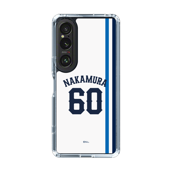 スリムプロテクションケース［ 埼玉西武ライオンズ- #60 NAKAMURA - ホーム ］
