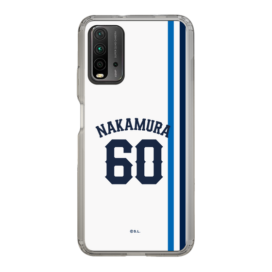 スリムプロテクションケース［ 埼玉西武ライオンズ- #60 NAKAMURA - ホーム ］