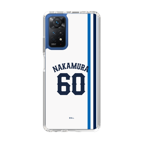 スリムプロテクションケース［ 埼玉西武ライオンズ- #60 NAKAMURA - ホーム ］