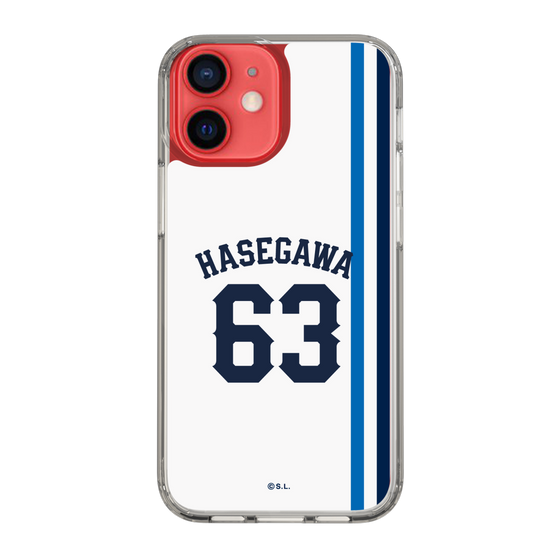 スリムプロテクションケース［ 埼玉西武ライオンズ- #63 HASEGAWA - ホーム ］
