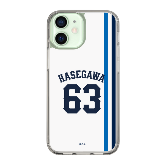 スリムプロテクションケース［ 埼玉西武ライオンズ- #63 HASEGAWA - ホーム ］