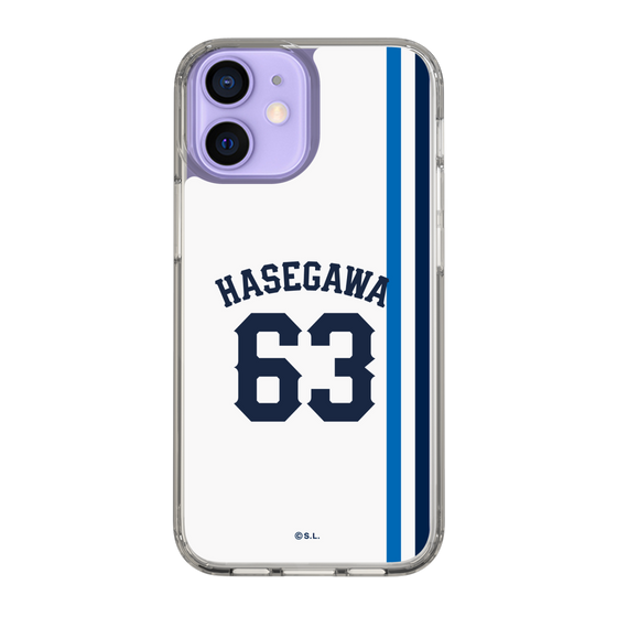 スリムプロテクションケース［ 埼玉西武ライオンズ- #63 HASEGAWA - ホーム ］