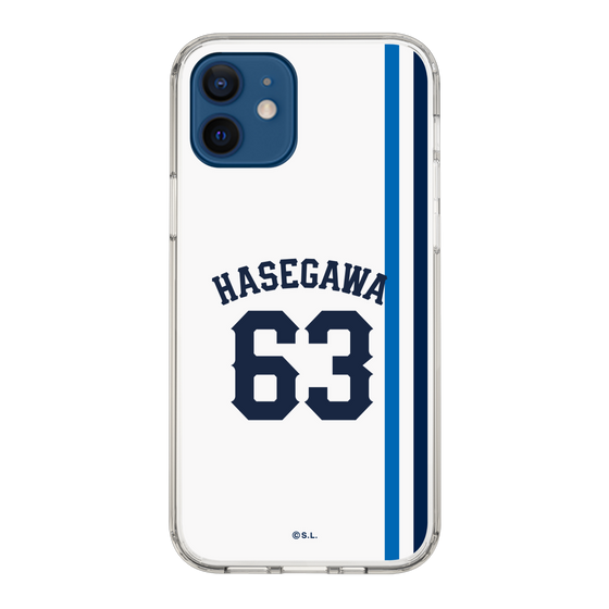 スリムプロテクションケース［ 埼玉西武ライオンズ- #63 HASEGAWA - ホーム ］