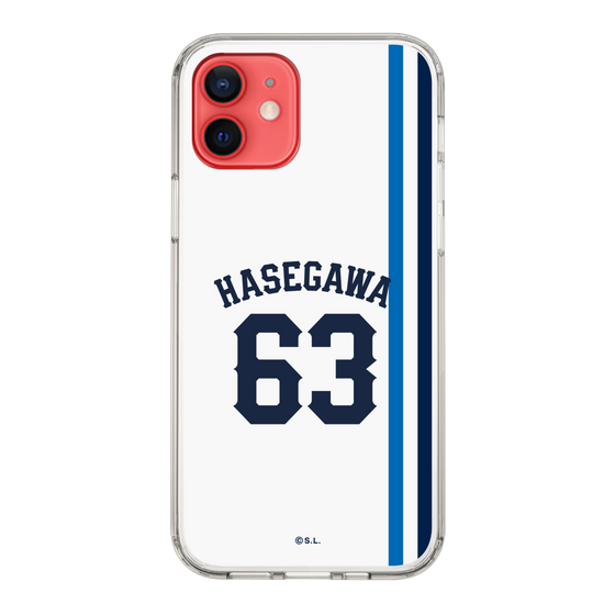 スリムプロテクションケース［ 埼玉西武ライオンズ- #63 HASEGAWA - ホーム ］