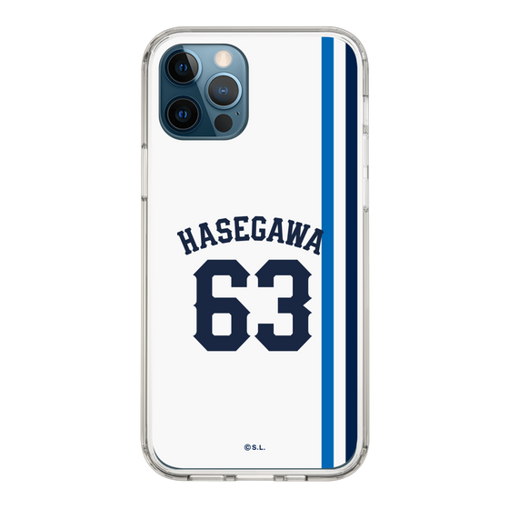 スリムプロテクションケース［ 埼玉西武ライオンズ- #63 HASEGAWA - ホーム ］