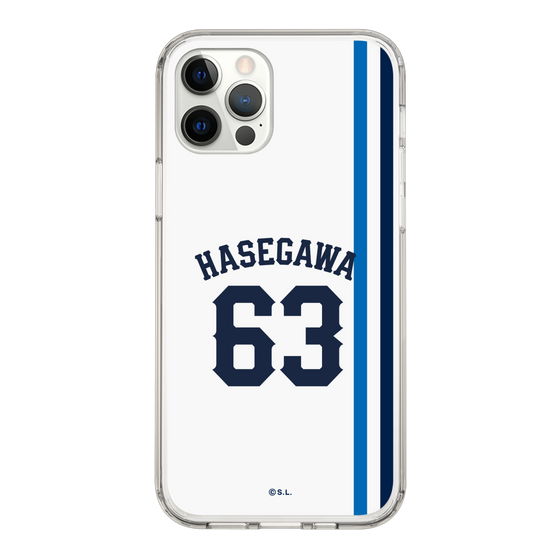 スリムプロテクションケース［ 埼玉西武ライオンズ- #63 HASEGAWA - ホーム ］