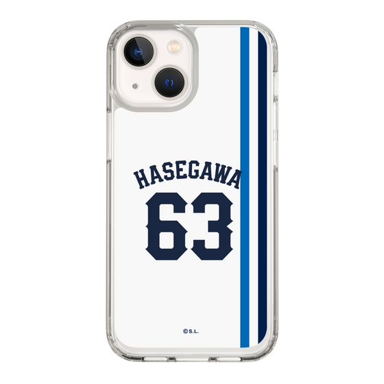 スリムプロテクションケース［ 埼玉西武ライオンズ- #63 HASEGAWA - ホーム ］