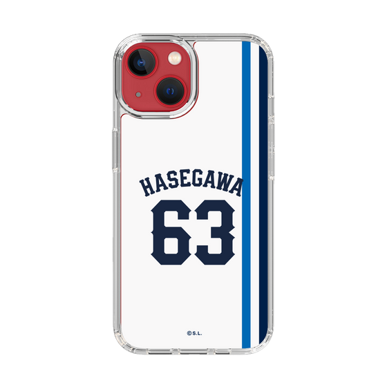 スリムプロテクションケース［ 埼玉西武ライオンズ- #63 HASEGAWA - ホーム ］