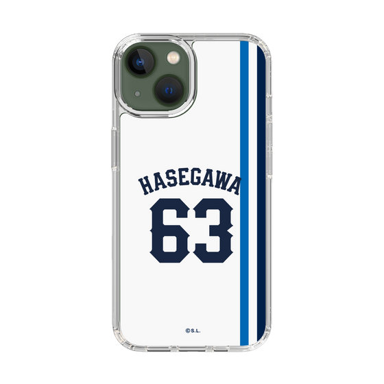 スリムプロテクションケース［ 埼玉西武ライオンズ- #63 HASEGAWA - ホーム ］