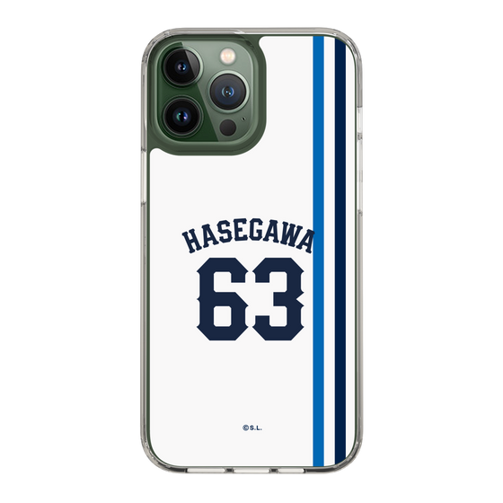 スリムプロテクションケース［ 埼玉西武ライオンズ- #63 HASEGAWA - ホーム ］