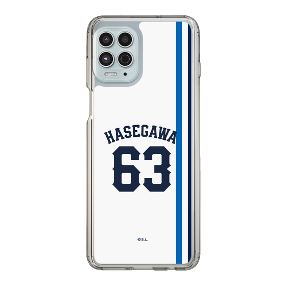 スリムプロテクションケース［ 埼玉西武ライオンズ- #63 HASEGAWA - ホーム ］