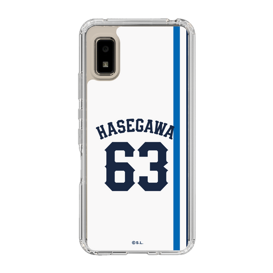 スリムプロテクションケース［ 埼玉西武ライオンズ- #63 HASEGAWA - ホーム ］