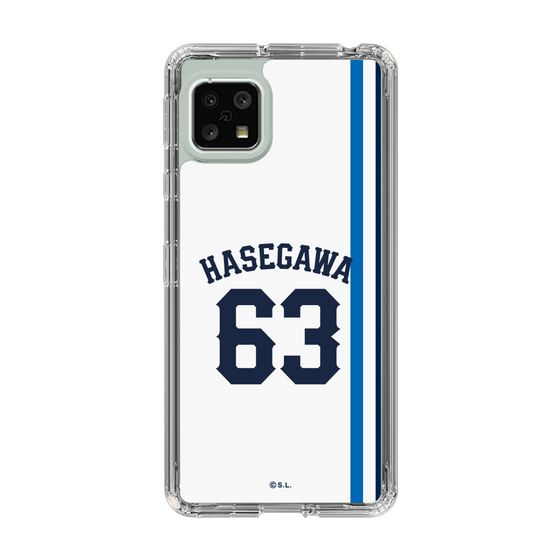 スリムプロテクションケース［ 埼玉西武ライオンズ- #63 HASEGAWA - ホーム ］