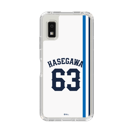 スリムプロテクションケース［ 埼玉西武ライオンズ- #63 HASEGAWA - ホーム ］