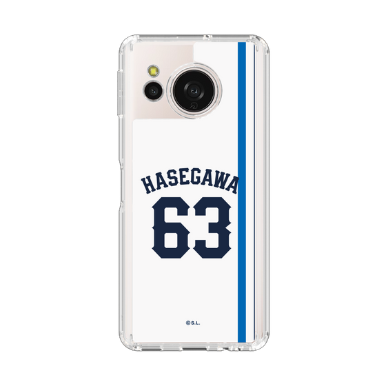 スリムプロテクションケース［ 埼玉西武ライオンズ- #63 HASEGAWA - ホーム ］