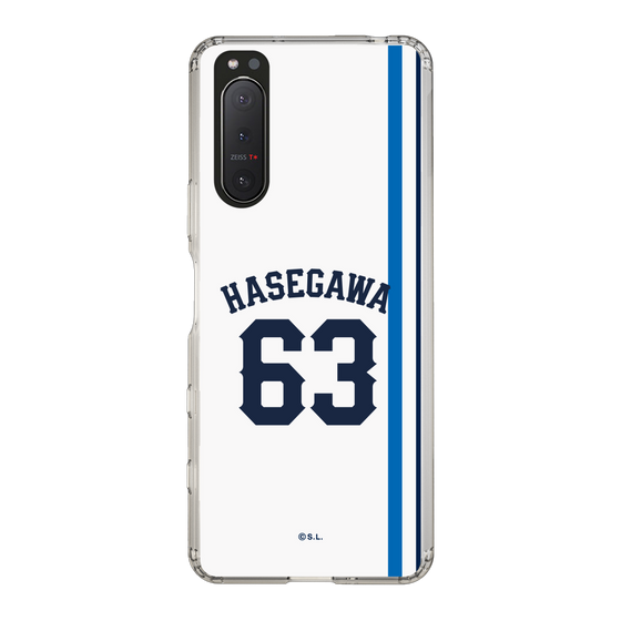 スリムプロテクションケース［ 埼玉西武ライオンズ- #63 HASEGAWA - ホーム ］