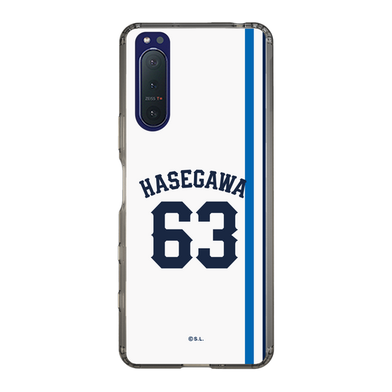 スリムプロテクションケース［ 埼玉西武ライオンズ- #63 HASEGAWA - ホーム ］
