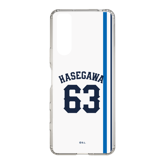 スリムプロテクションケース［ 埼玉西武ライオンズ- #63 HASEGAWA - ホーム ］