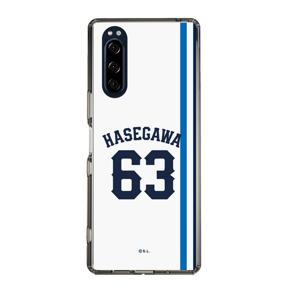 スリムプロテクションケース［ 埼玉西武ライオンズ- #63 HASEGAWA - ホーム ］