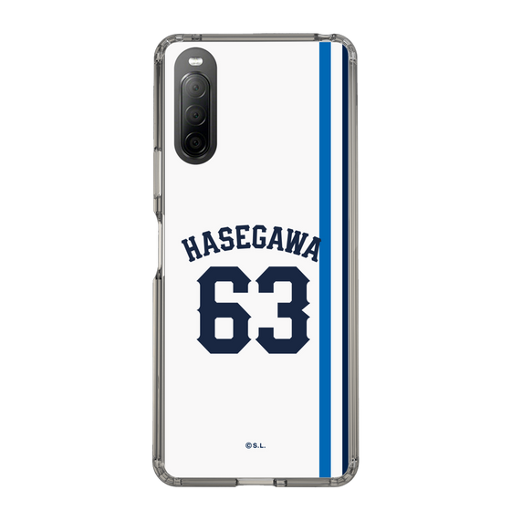 スリムプロテクションケース［ 埼玉西武ライオンズ- #63 HASEGAWA - ホーム ］