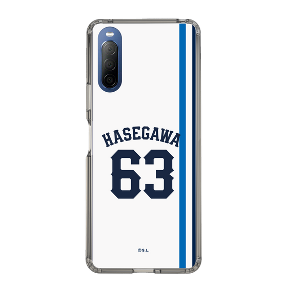 スリムプロテクションケース［ 埼玉西武ライオンズ- #63 HASEGAWA - ホーム ］