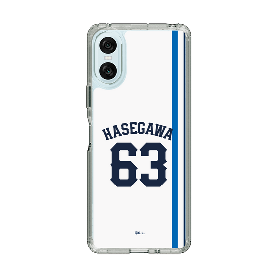 スリムプロテクションケース［ 埼玉西武ライオンズ- #63 HASEGAWA - ホーム ］