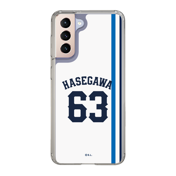 スリムプロテクションケース［ 埼玉西武ライオンズ- #63 HASEGAWA - ホーム ］
