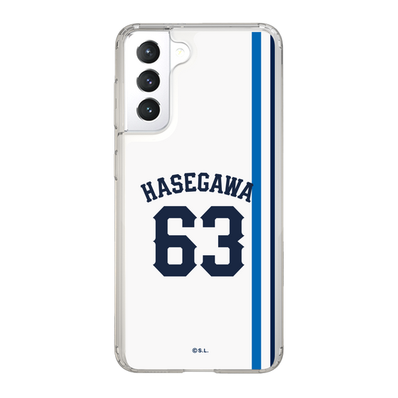 スリムプロテクションケース［ 埼玉西武ライオンズ- #63 HASEGAWA - ホーム ］