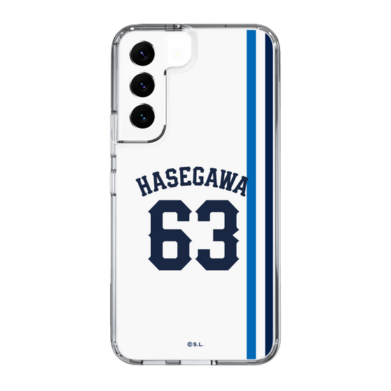 スリムプロテクションケース［ 埼玉西武ライオンズ- #63 HASEGAWA - ホーム ］