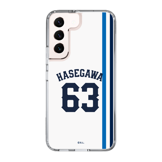 スリムプロテクションケース［ 埼玉西武ライオンズ- #63 HASEGAWA - ホーム ］