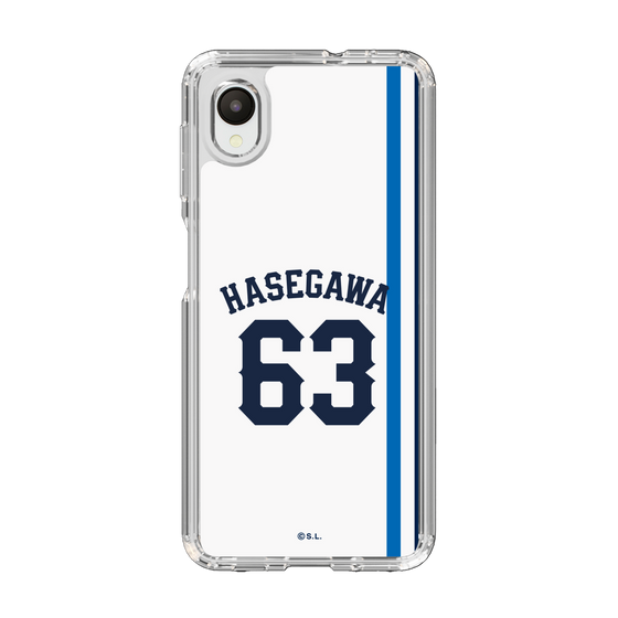 スリムプロテクションケース［ 埼玉西武ライオンズ- #63 HASEGAWA - ホーム ］