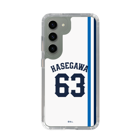 スリムプロテクションケース［ 埼玉西武ライオンズ- #63 HASEGAWA - ホーム ］