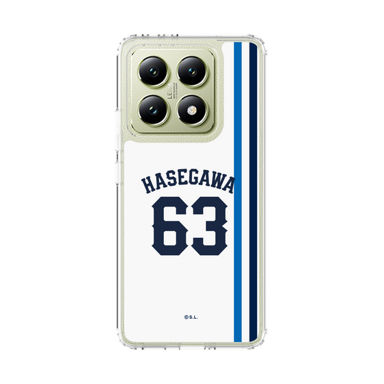 スリムプロテクションケース［ 埼玉西武ライオンズ- #63 HASEGAWA - ホーム ］