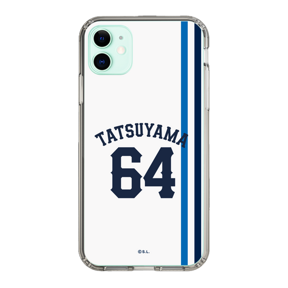 スリムプロテクションケース［ 埼玉西武ライオンズ- #64 TATSUYAMA - ホーム ］