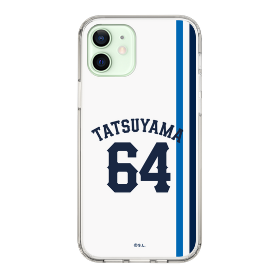 スリムプロテクションケース［ 埼玉西武ライオンズ- #64 TATSUYAMA - ホーム ］