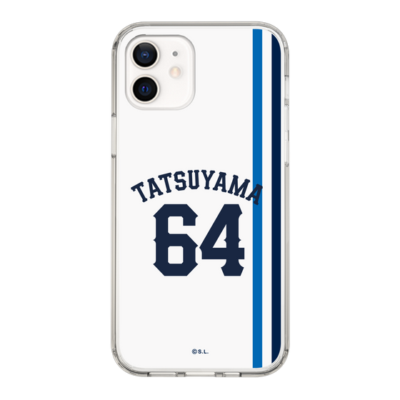 スリムプロテクションケース［ 埼玉西武ライオンズ- #64 TATSUYAMA - ホーム ］