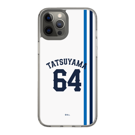 スリムプロテクションケース［ 埼玉西武ライオンズ- #64 TATSUYAMA - ホーム ］