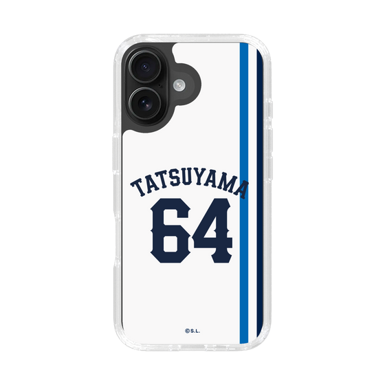 スリムプロテクションケース［ 埼玉西武ライオンズ- #64 TATSUYAMA - ホーム ］