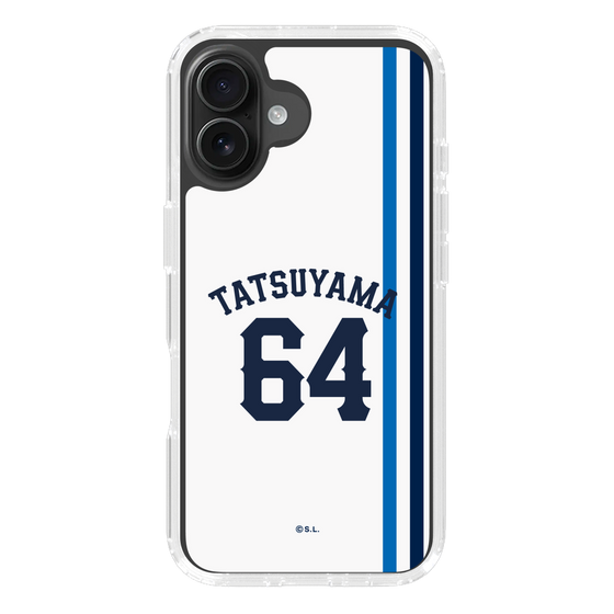 スリムプロテクションケース［ 埼玉西武ライオンズ- #64 TATSUYAMA - ホーム ］