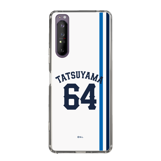 スリムプロテクションケース［ 埼玉西武ライオンズ- #64 TATSUYAMA - ホーム ］