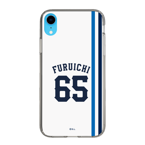 スリムプロテクションケース［ 埼玉西武ライオンズ- #65 FURUICHI - ホーム ］
