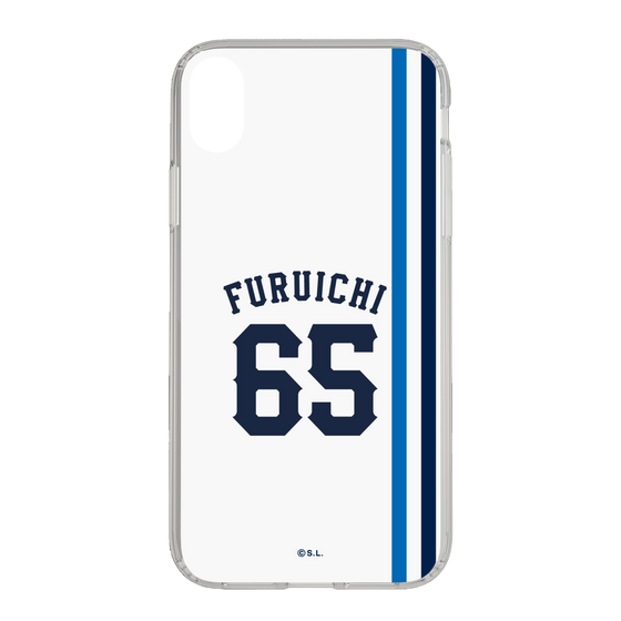 スリムプロテクションケース［ 埼玉西武ライオンズ- #65 FURUICHI - ホーム ］