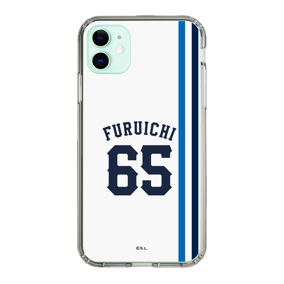 スリムプロテクションケース［ 埼玉西武ライオンズ- #65 FURUICHI - ホーム ］