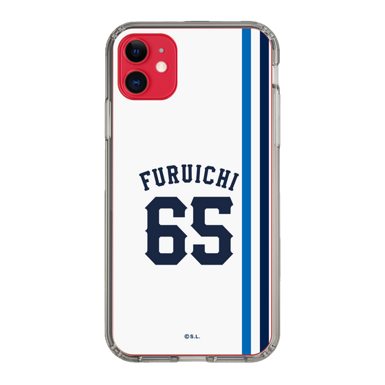 スリムプロテクションケース［ 埼玉西武ライオンズ- #65 FURUICHI - ホーム ］