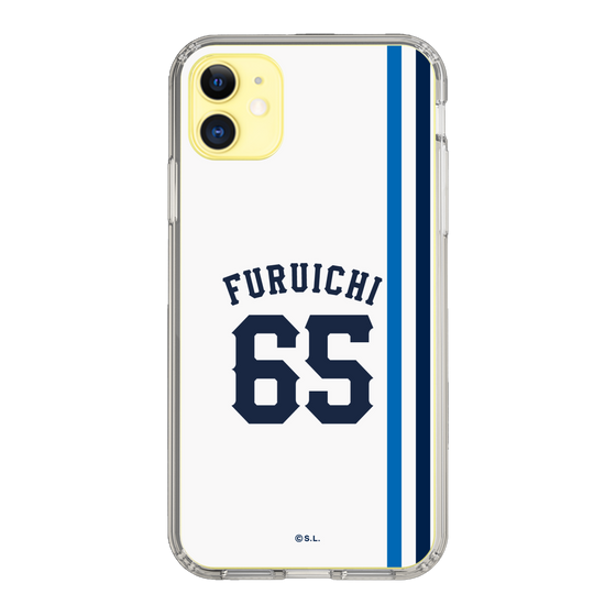スリムプロテクションケース［ 埼玉西武ライオンズ- #65 FURUICHI - ホーム ］