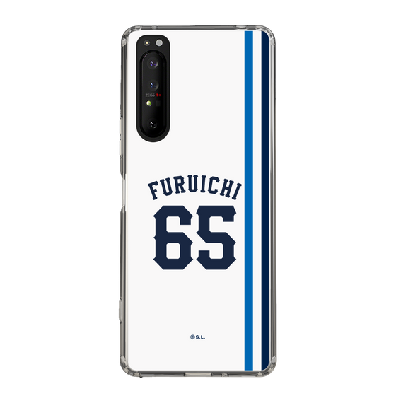 スリムプロテクションケース［ 埼玉西武ライオンズ- #65 FURUICHI - ホーム ］