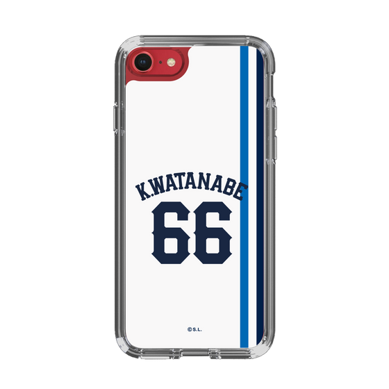 スリムプロテクションケース［ 埼玉西武ライオンズ- #66 WATANABE - ホーム ］
