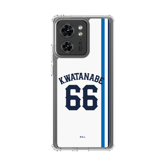 スリムプロテクションケース［ 埼玉西武ライオンズ- #66 WATANABE - ホーム ］