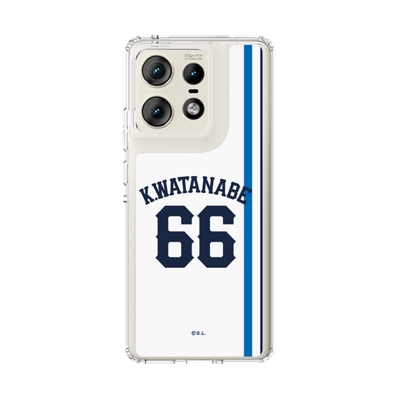 スリムプロテクションケース［ 埼玉西武ライオンズ- #66 WATANABE - ホーム ］