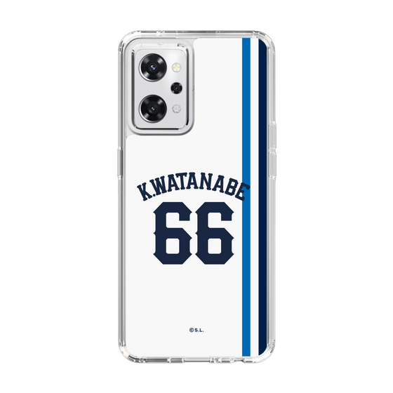 スリムプロテクションケース［ 埼玉西武ライオンズ- #66 WATANABE - ホーム ］